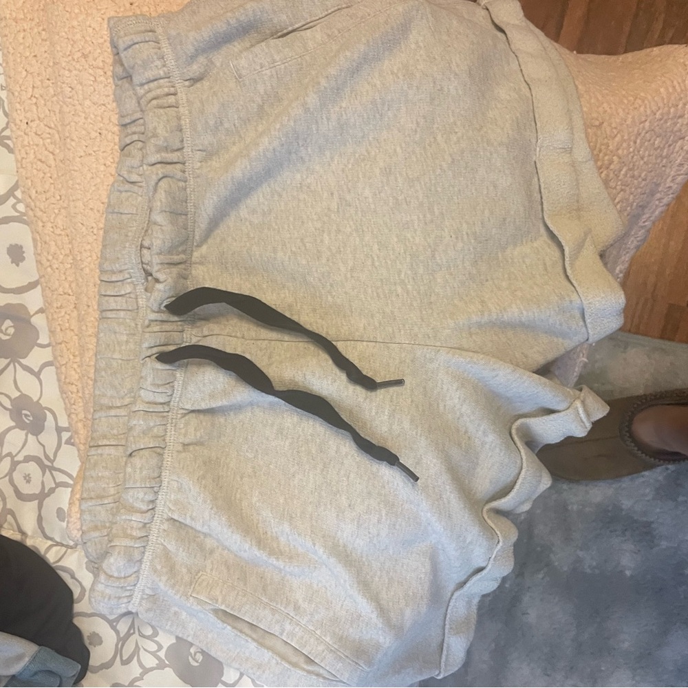 PINK Victoria's Secret Light Gray Shorts